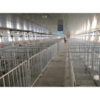 Estructura de Acero Prefabricada para Granjas, Establos para Vacas, Ovejas, Ganado, Lecherías, Cabras, Gallineros, Cobertizos para Cerdos