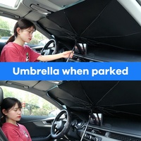 Foldable Car Sunshade Umbrella, Heat Insulation