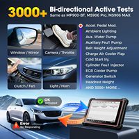 Escáner Bidireccional MaxiCOM MK900 2026, Herramienta de Diagnóstico OBD2 MaxiCheck MX808S MK808S Work MK900-BT MK900BT MX900 con Más de 3000 Funciones