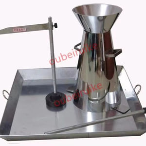 O grupo profissional do teste do cone da queda concreta inclui a placa baixa, o funil, o cone, o calcamento Rod & a Régua - Product Image 1