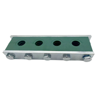 Collier de serrage tubulaire en acier au carbone multi-trous intégré LHH G1 de haute qualité, spécification métrique pour hydraulique marine