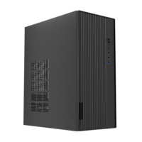 Boîtier de PC de bureau de style Mid Tower personnalisé pour carte mère MATX avec matériau SPCC