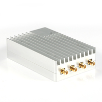Zynq7020 FPGA 70M-6GHZ ADC/DAC AD9363 SDR récepteur Radio/émetteur RX/TX pour ADALM-PLUTO ADI + boîtier CNC d'horloge apprivoisée