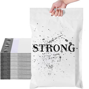 Shipping <b>Bag</b> Poly Mailer Custom Logo For <b>Clothing</b> With Handle Perforated Pp Laminated Non Woven Tote - Product Image 1