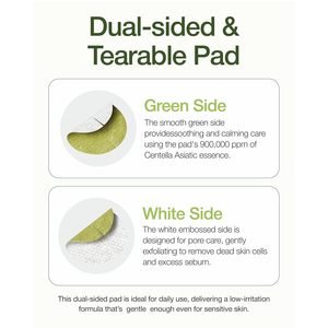 Almohadillas Exfoliantes Madeca Real Green Pore Pad, 60 Unidades, para Todo Tipo de Piel, Cuidado de la Nariz - Product Image 3