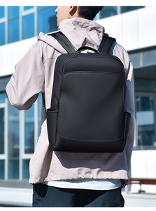 Sac à dos professionnel simple en <span class=keywords><strong>cuir</strong></span> résistant à l'eau, sac d'école pour étudiants, sac à dos pour ordinateur portable <span class=keywords><strong>homme</strong></span> multifonctionnel - Product Image 4