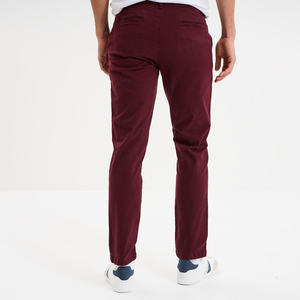 Pantalon chino décontracté pour homme, coupe droite, extensible, taille extensible cachée, écologique, séchage rapide, finition résistante aux taches, actif - Product Image 3
