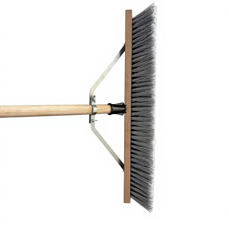 Wooden Handle Heavy Duty Push Broom