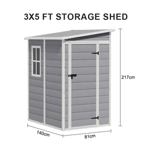 Hangars personnalisés Rangement pour jardin extérieur Petit abri de jardin avec porte verrouillable - Product Image 5
