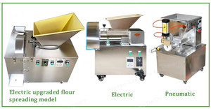 Máquina divisora y redondeadora de masa de bajo consumo de energía <span class=keywords><strong>Burguer</strong></span> Bread Bun Divisor de masa Máquina redondeadora Divisor de masa Rounder - Product Image 5