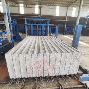 خط إنتاج ألواح الجدران الخفيفة الوزن من الإسمنت والبوليسترين الممدد، آلة صنع ألواح الجدران الخرسانية مسبقة الصب - Product Image 3