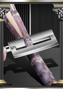 Couteau à éplucher en acier à haute teneur en carbone sans manche en bois Syh238 pour ananas et canne à sucre (vente en gros) - Product Image 2
