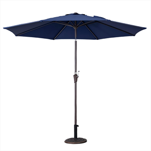 Sombrillas de Exterior Modernas de Hierro de Alta Calidad Personalizadas <span class=keywords><strong>MIA</strong></span> para Hoteles y Parques, Sombrillas de Jardín para Terraza de 2.7 Metros - Product Image 2