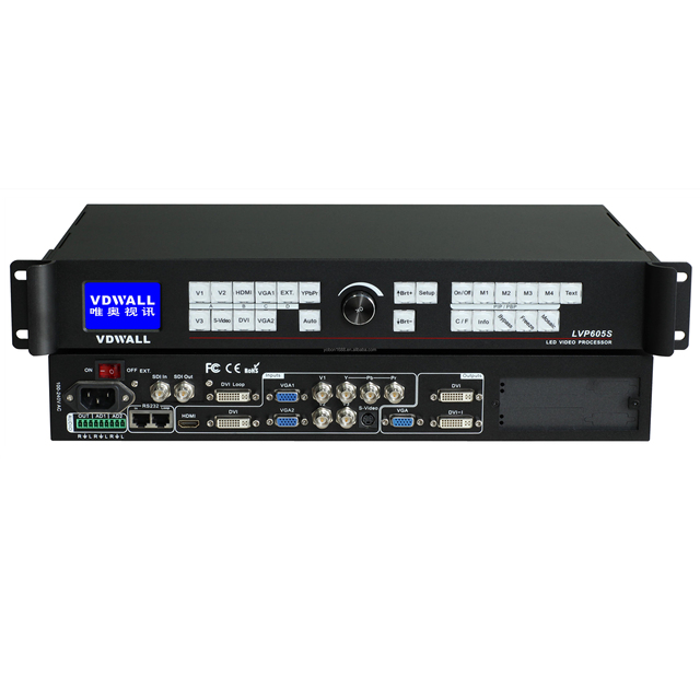 VD Wall LVP605S LED HD Video Processor Display Controller Made in Shenzhen SDK Full Color 4k Stage Led Video Wall for Concert