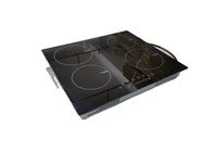Cuiseur électrique à induction, 4 zones, 4 brûleurs, cuisinière à induction, offre spéciale