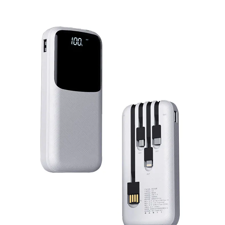 Factory Price Cell Phone Charger Mountaineering Long Time Using Power Bank 10000 For IphoneBattery
