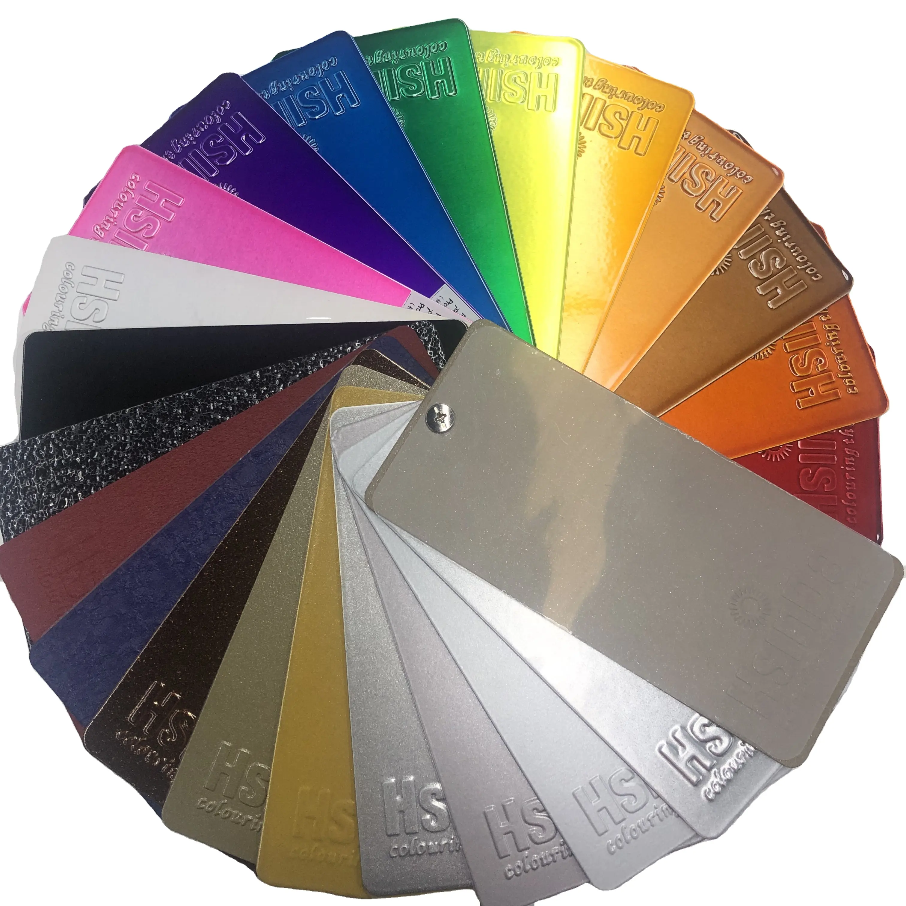 Pigment de couleur Pantone et Ral, brillance personnalisée, revêtement en poudre époxy pour l'artisanat des métaux