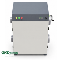 Nouveau déshumidificateur rotatif électrique industriel, équipement d'élimination de l'humidité, capacité 25 kg/h, faible bruit 0-50 dB pour l'air