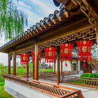 Offre Spéciale décoration du nouvel an chinois fête du printemps chinois feutre rouge chanceux lanterne décors de fête