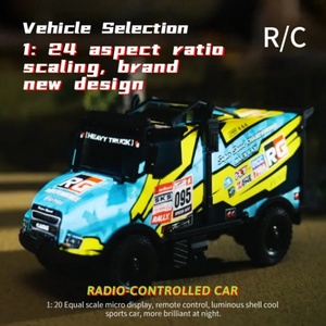 SANJOYO UJ99-ZK01 ZK02 Véhicule de Simulation pour Enfants, Voiture Électrique Télécommandée RC 20m, 10km/h, Véhicule de Transport RC Cool 1/35 avec Éclairage - Product Image 6