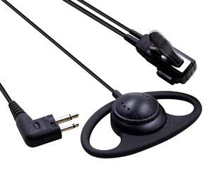 D forme PTT talkie-walkie <span class=keywords><strong>espion</strong></span> écouteur Sport écouteur pour Motorola GP88,88S GP68 Type K mains libres - Product Image 3