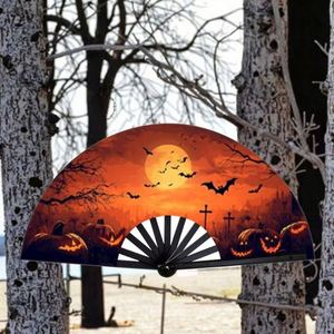 Abanico de Bambú Impreso a Todo Color de 33 cm, Abanico Plegable con Logotipo Personalizado, Cantidad Mínima de Pedido para Ocasiones Navideñas - Product Image 4