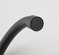 Robinet de cuisine moderne en acier inoxydable, pivotant à 360 degrés, pour eau froide, avec bec flexible, idéal pour les éviers d'hôtel – Vente directe usine