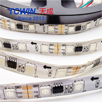 Tren elektronik 2025 TCWin 5050 Strip LED RGB Tiongkok Harga terbaik aplikasi ponsel pintar kontrol USB 2700K warna temperatur DC 5V