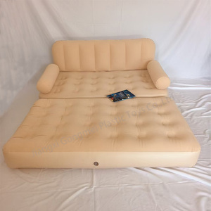 Sofà gonfiabile completamente automatico di alta qualità con un clic la curva ergonomica del divano gonfiabile della pompa di aria incorporata - Product Image 6