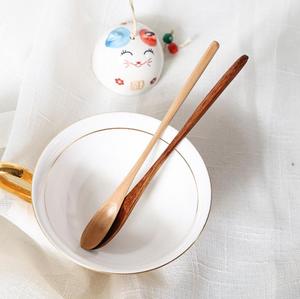 <span class=keywords><strong>Cuchara</strong></span> de café de madera con mango largo, <span class=keywords><strong>pequeña</strong></span>, mezcladora de té, <span class=keywords><strong>miel</strong></span>, logotipo personalizado, venta directa de fábrica - Product Image 3