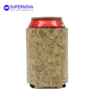 Support de boisson en similicuir motif bois gravable au laser, manchon isotherme en néoprène pour canette, supports vierges pour gravure laser