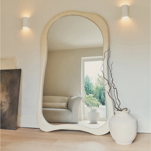 <span class=keywords><strong>Specchio</strong></span> <span class=keywords><strong>da</strong></span> terra grande ed elegante per arredamento casa, con cornice estetica, in legno, irregolare, a figura intera, per <span class=keywords><strong>soggiorno</strong></span> - Vendita all'ingrosso - Product Image 6