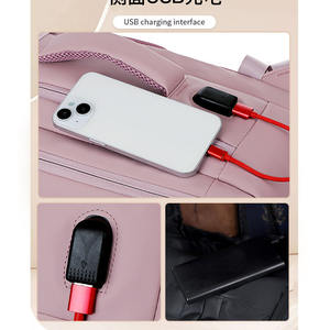 Mochila de <span class=keywords><strong>Viaje</strong></span> Impermeable para Computadora, para Hombre y Mujer, de Lujo, Personalizada, para Cabina de Ryanair, <span class=keywords><strong>40x25x20</strong></span>, para Laptop - Product Image 5