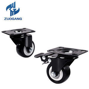 1,<span class=keywords><strong>5</strong></span> <span class=keywords><strong>2</strong></span> <span class=keywords><strong>2</strong></span>,<span class=keywords><strong>5</strong></span> 3 4 <span class=keywords><strong>5</strong></span>-Zoll-Hochleistungsrolle mit Bremse, Verriegelung rolle mit geräuschlosem 360-Grad-PVC-Rad, Lenk rolle - Product Image 2