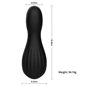 Masturbador Automático Tise para Hombre, Copa de Vagina de TPE con Labios y Lengua, Entrenador de Glándulas, Ejercitador de Pene, Modelo GJ-184 - Product Image 4