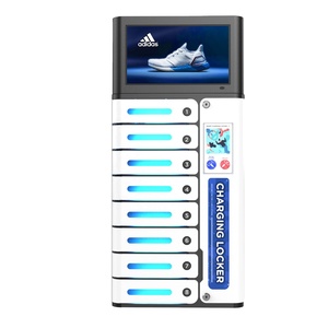 Y2 Power MIA Premium, <span class=keywords><strong>casier</strong></span> de recharge <span class=keywords><strong>pour</strong></span> téléphone <span class=keywords><strong>portable</strong></span> à 8 baies, station de recharge rapide, armoire de recharge sécurisée avec écran tactile - Product Image 3