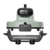 Friteuse à air électrique numérique en verre Crispi 4,5 L 1500 W, portable, double panier, pour cuire à l'air, appareil électroménager, compatible lave-vaisselle, intérieur