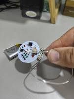 Kit de modules LED RGB rechargeables avec carte de commande Type-C, alimenté par batterie au lithium 5V, mini PCB pour éclairage de table en forme de rose DIY