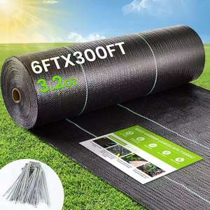 100gsm agricole largement utilisé anti-herbe géotextile modèle couvre-sol tapis de mauvaises herbes PP/PE plastique barrière contre les mauvaises herbes bâche 2m largeur - Product Image 6