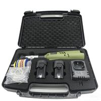Meuleuse d'angle électrique sans fil, kit de 49 outils, pour découpe, meulage, polissage, perçage, gravure à 90 degrés