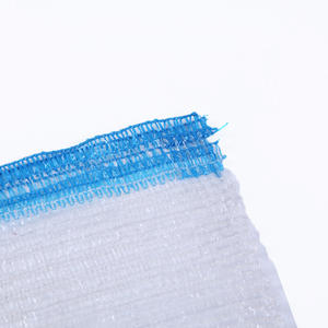 Vente chaude écologique PE pomme de terre chou bleu rayure Raschel sac en maille - Product Image 5