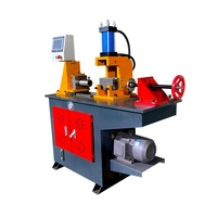 Machine de formage d'extrémités de tubes, de réduction, d'expansion, de rétrécissement, de flanging et de sertissage pour acier, PVC, aluminium, acier doux et acier au carbone