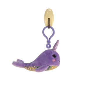 Pequeños llaveros de animales marinos de peluche juguetes de pulpo ballena púrpura delfín juguetes de peluche llavero hecho a medida fábrica de juguetes de peluche - Product Image 6