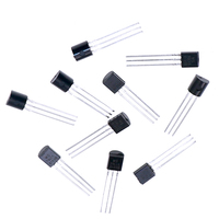 Kit de 100 pièces de 10 types de tubes régulateurs de tension à trois bornes comprenant 78L05 78L12 78L15 LM317 79L15 Composants électroniques