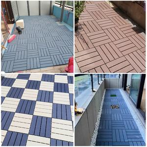 بلاط التزيين المعاصر في الهواء الطلق المتشابكة ، بلاط الفناء سهلة التركيب ، أرضيات أنيقة في الهواء الطلق ، سطح الفناء - Product Image 6