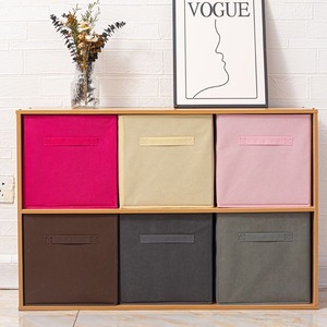 Đóng Mở Thùng Không Dệt Vải Lưu Trữ Hộp Quần Áo Đồ Chơi Lưu Trữ Thùng Chất Lượng Cao Tùy Chỉnh Cho Bán - Product Image 4