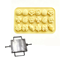 Moldes de Silicona de Grado Alimenticio para Dulces y Chocolate con Forma de Flor - Producto Ecológico para el Hogar para Hacer Pudín, Jabón, Galletas y Postres