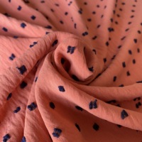 Nouveaux motifs de mode 2023, tissu pour robe femme 100% polyester, tissu à fleurs découpées CEY, moins cher