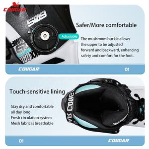 MZS509C Patins à roues alignées Adulte <span class=keywords><strong>COUGAR</strong></span> Chaussures de patinage Patins Rollerskates 509 Patins - Product Image 3