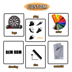 Jeu de tir au football gonflable de 4,5 m de haut pour l'extérieur, jeu de fléchettes de tir au football gonflable - Product Image 6